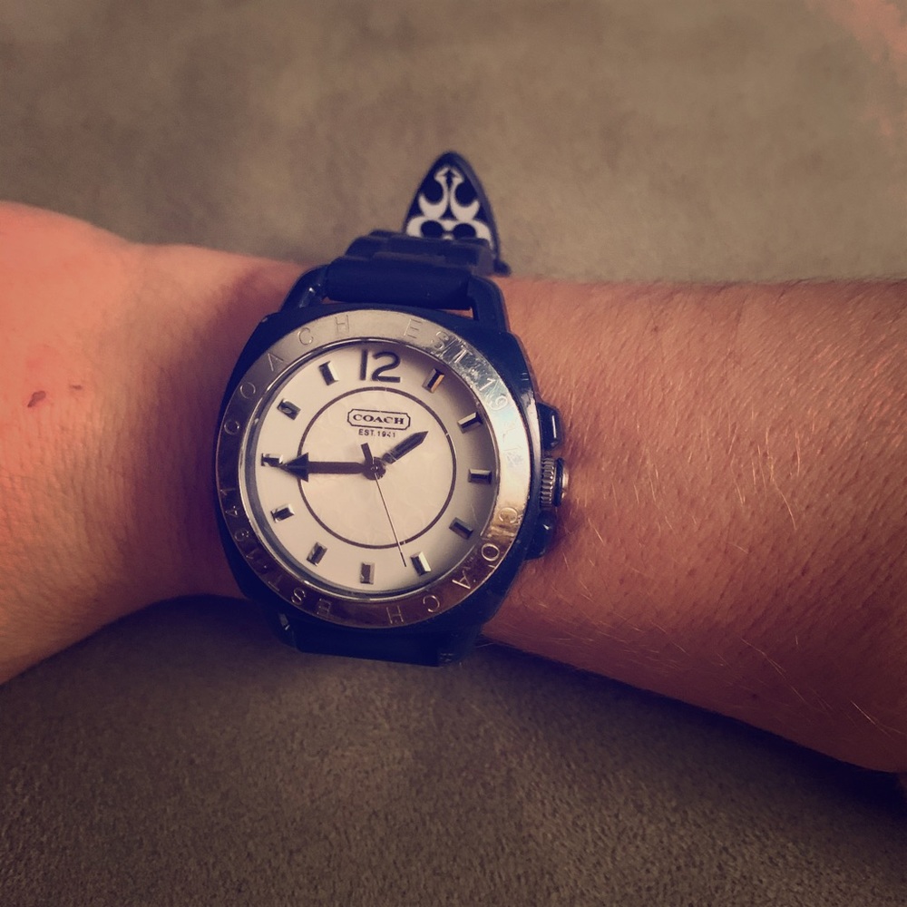Women’s Coach Sports Silicon Strap Watch